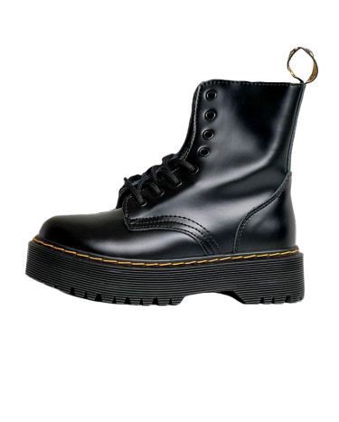 Dr. Martens Jadon Smooth Leather Boots Zip Black