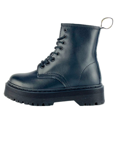 Dr. Martens Jadon Smooth Leather Boots Platform Black