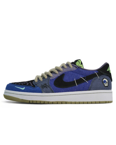 Jordan 1 Low Voodoo Alternate Blue Black