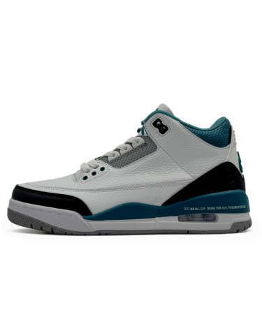 Jordan 3 Retro White Blue Black
