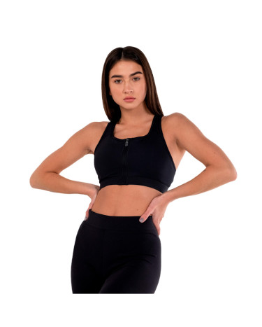 Топ Nike NK DF SWSH ZIP FRONT BRA DD1205-010