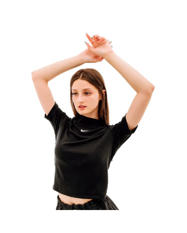 Футболка Nike NSW ESSNTL RIB MOCK SS TOP DV7958-010