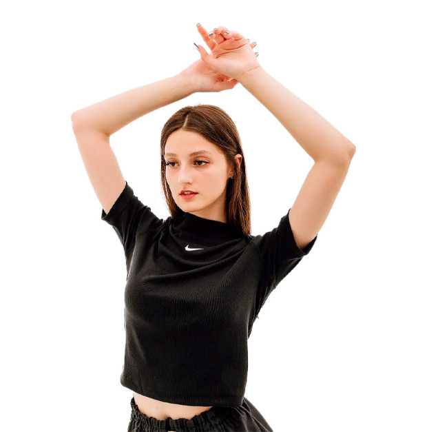 Футболка Nike NSW ESSNTL RIB MOCK SS TOP DV7958-010