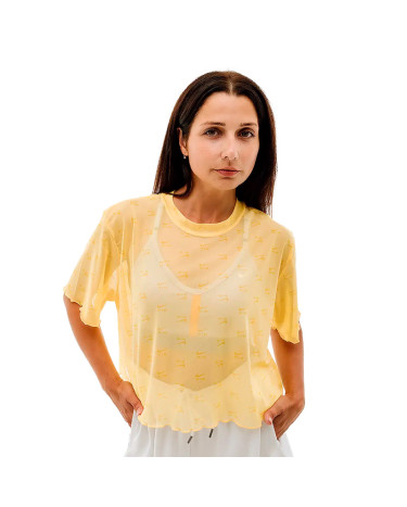 Футболка Nike NSW AIR AOP MESH SS CROP TOP DV8245-795