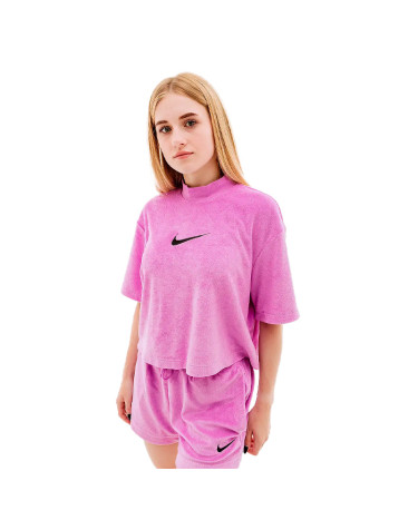 Футболка Nike NSW MOCK SS TEE TRRY MS FJ4894-532