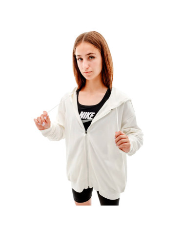 Кофта Nike NSW JRSY OS FZ HOODIE DM6415-133