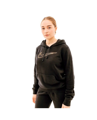 Кофта Nike NS PE CLB FLC SHINE OS PO FB8763-010