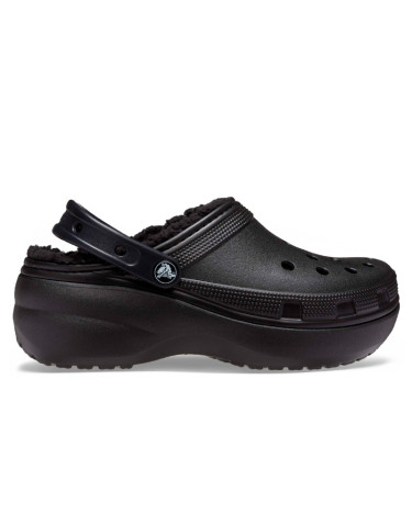 Crocs Classic Platform Lined Black