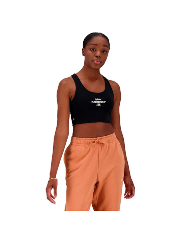 Топ New Balance Essentials Reimagined Bra WB31500BK