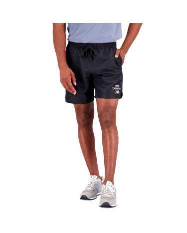 Шорти New Balance Essentials Reimagined Woven MS31519BK