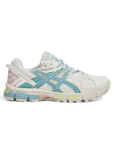 Asics Gel Kahana 8 White Blue Pink Yellow