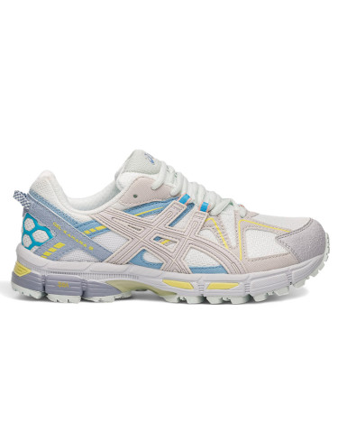 Asics Gel Kahana 8 White Blue Yellow