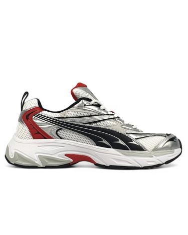 Puma Morphic Base White Grey Black Red