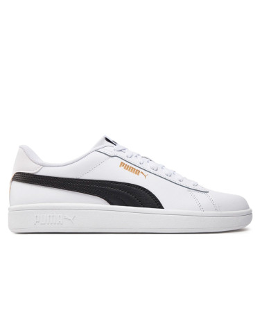 Puma Smash 3.0 White Black Gold 390987-11
