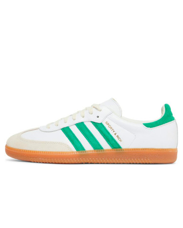 Adidas Sporty & Rich x Samba White Green HQ6075
