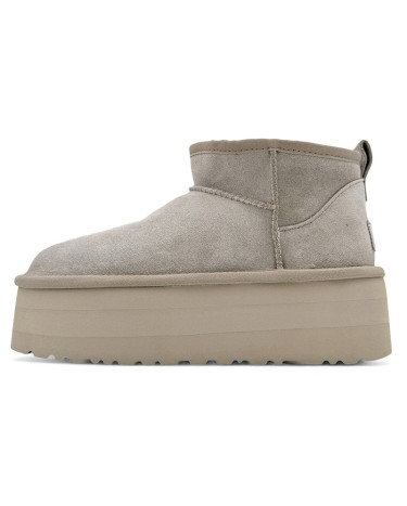 UGG Ultra Mini Platform Light Grey