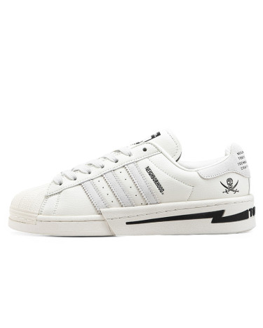 Adidas Superstar x Neighborhood White Black