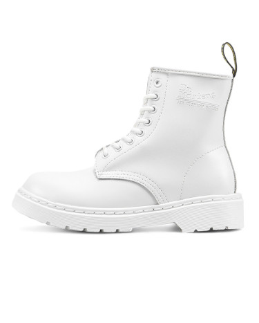 Dr. Martens 1460 Smooth Leather Lace Up Boots White