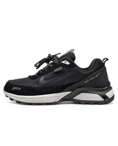 Nike Rivah Low Gore-Tex Black White З ХУТРОМ