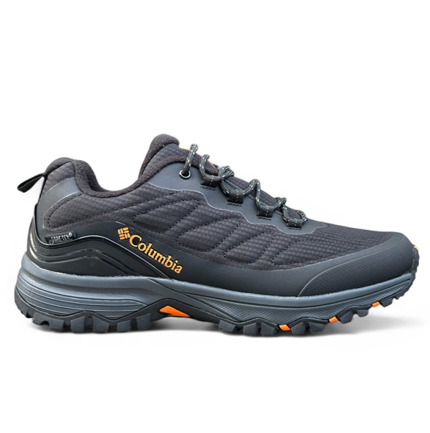 Columbia Gore-Tex Black Grey Orange З ФЛІСОМ