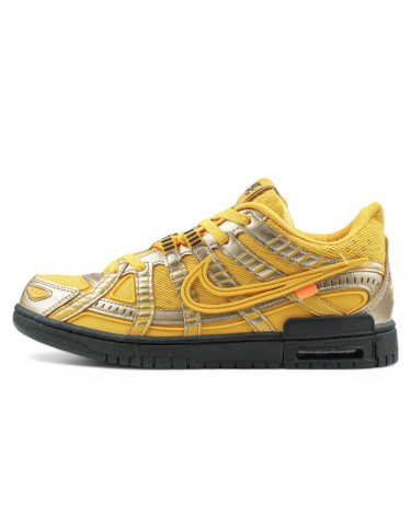Nike Air Rubber Dunk x Off-White University Gold CU6015-700
