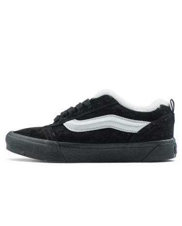 Vans Knu Skool Shoes Winter Black White З ХУТРОМ