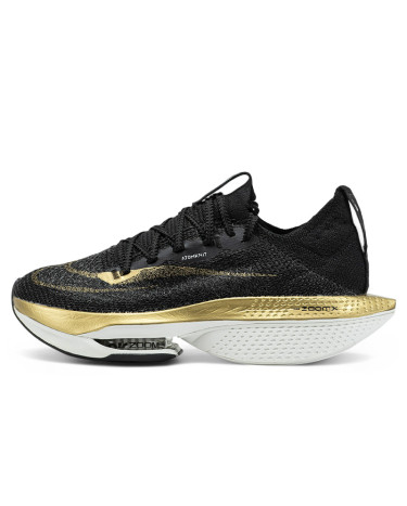 Nike Air Zoom Alphafly NEXT 2 Black Metallic Gold Grain DN3559-003