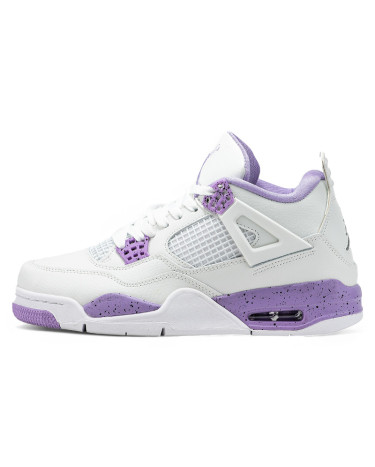 Jordan 4 White Purple