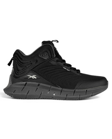 Reebok Zig Kinetica Black White З ХУТРОМ