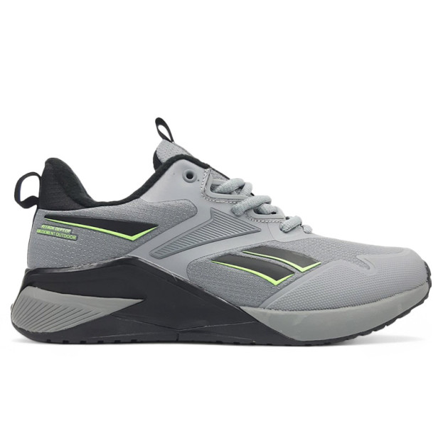 Reebok Nano X2 Light Gray Black З ФЛІСОМ