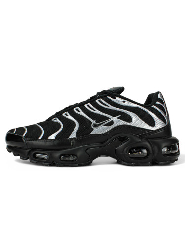 Nike Air Max Plus Black Metallic Silver