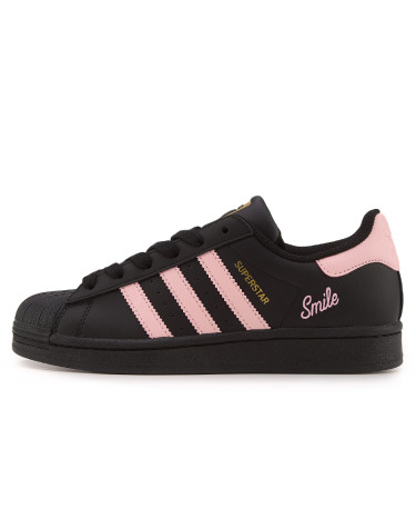 Adidas Superstar Smile Black Pink