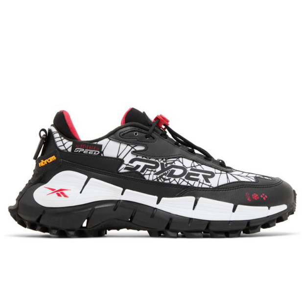 Reebok Zig Kinetica 2.5 Edge x Spyder White Black Scarlet 100200367
