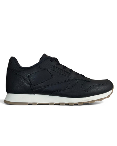 Reebok Classic Leather Black White Gym