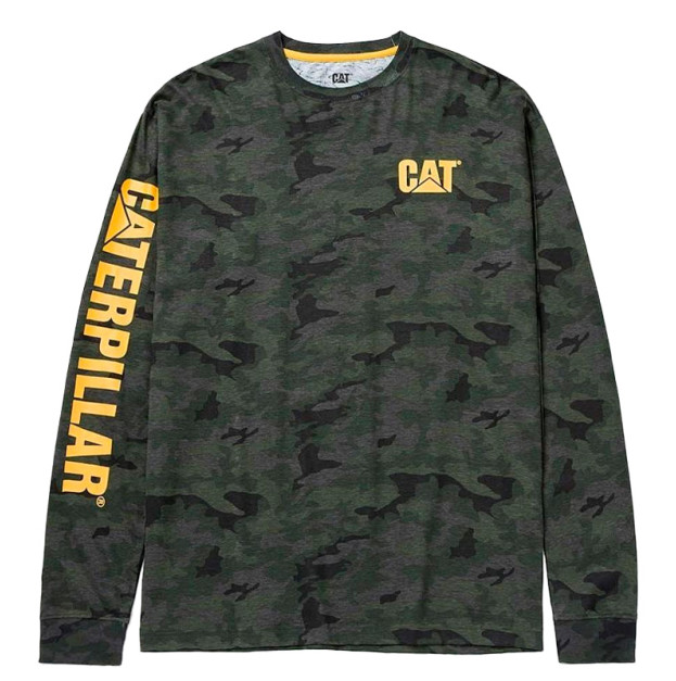 Лонгслів Caterpillar Trademark Banner Camo 1510034-11790