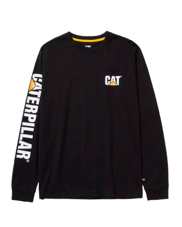 Лонгслів Caterpillar Trademark Banner Black 1510034-016