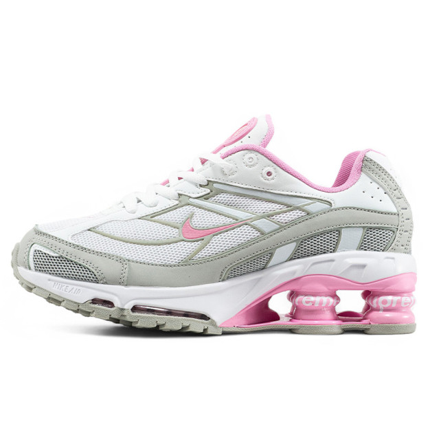 Nike Shox x Supreme Ride 2 White Pink