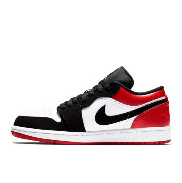 Jordan 1 Low Black Toe 553558-116