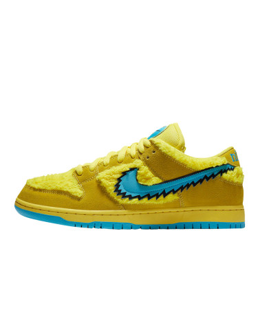 Nike SB Dunk Low Grateful Dead Bears Opti Yellow CJ5378-700