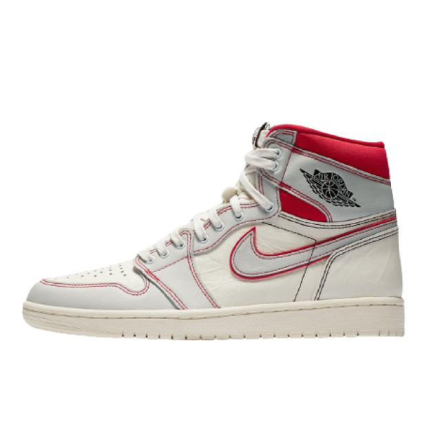 Jordan 1 Retro High Phantom Gym Red 555088-160