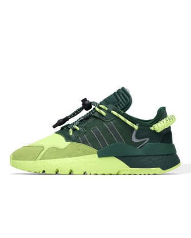 Adidas Nite Jogger Beyonce Ivy Park Dark Green Frozen Yellow S29041