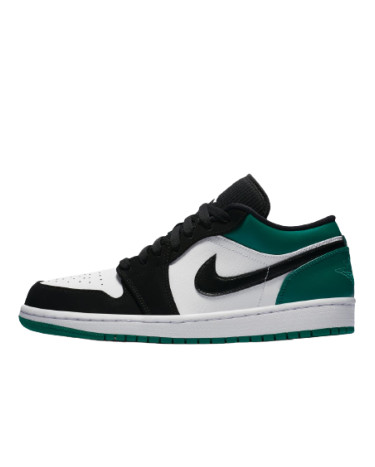 Jordan 1 Low White Black Mystic Green 553558-113