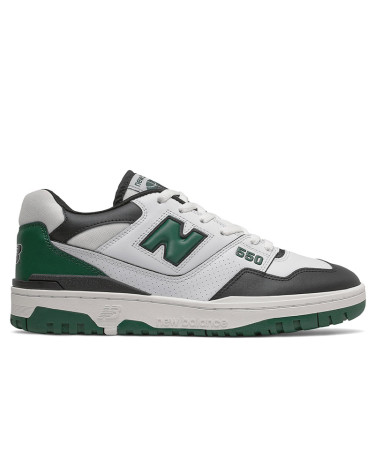 New Balance 550 White Green Black BB550LE1