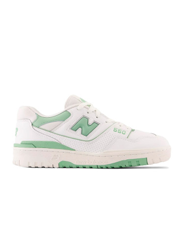 New Balance 550 White Mint Green BB550FS1