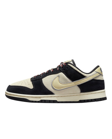 Nike Dunk Low LX Black Suede Team Gold DV3054-001