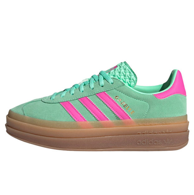 Adidas Gazelle Bold Pulse Mint Screaming Pink H06125